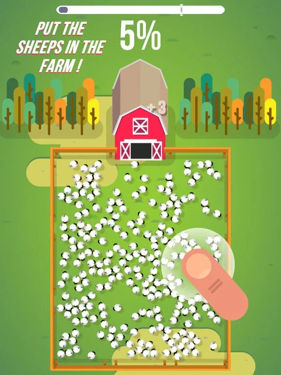 Изображение игры: Tiny Sheep Herd