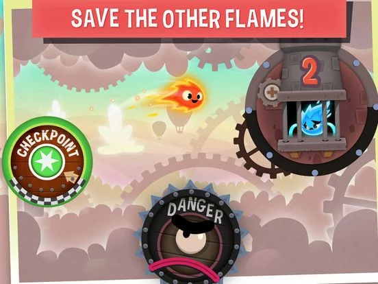 Изображение игры: Pyro Jump Rescue