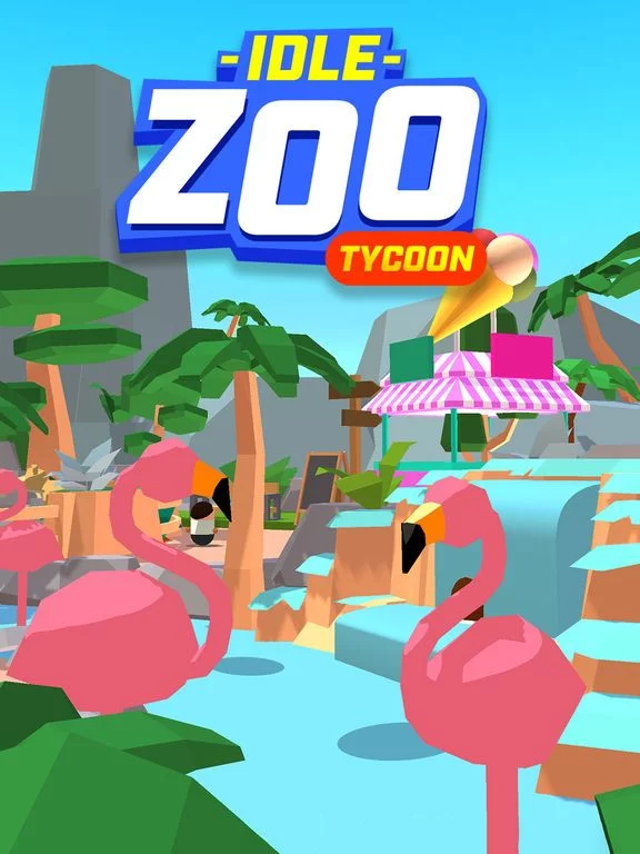 Изображение игры: Idle Zoo Tycoon 3D