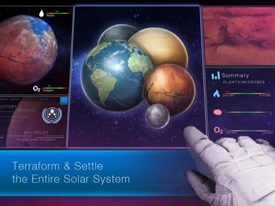 Изображение игры: TerraGenesis - Space Settlers