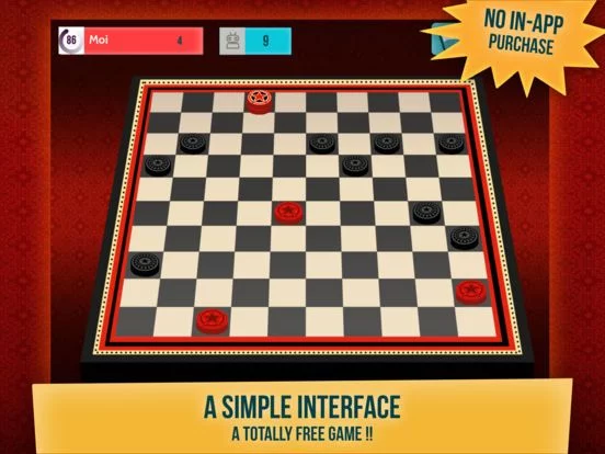 Изображение игры: CHECKERS with Buddies