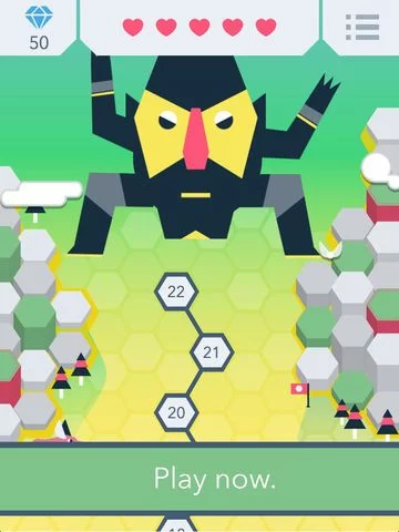 Изображение игры: Hexit - A minimal puzzle game