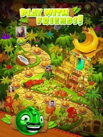 Изображение игры: Jungle Jam - Juicy Fruit Match-3 Game