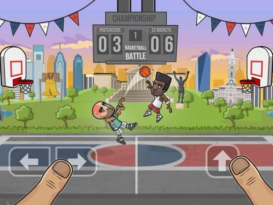 Изображение игры: Basketball Battle: Streetball