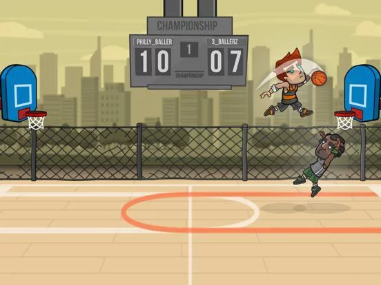 Изображение игры: Basketball Battle: Streetball