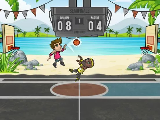 Изображение игры: Basketball Battle: Streetball