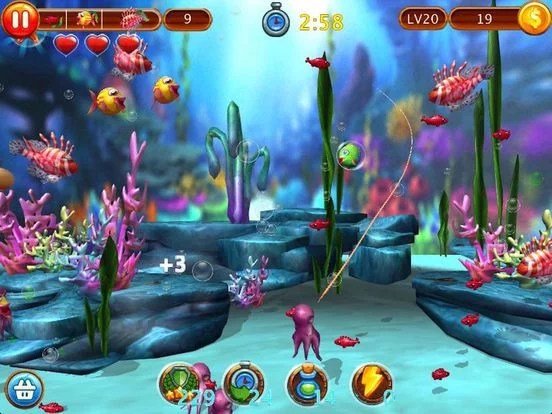 Изображение игры: Hungry Fish 3D