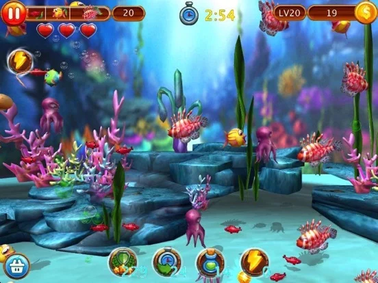 Изображение игры: Hungry Fish 3D
