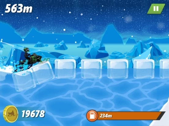 Изображение игры: Arctic Cat Snowmobile Racing
