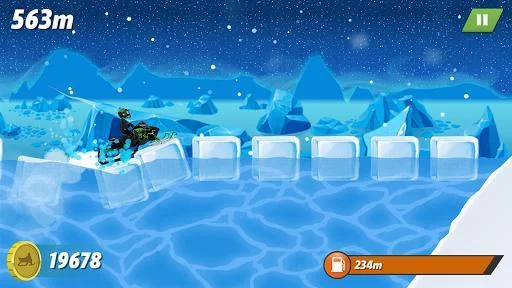 Изображение игры: Arctic Cat Snowmobile Racing