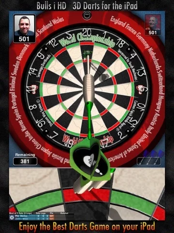 Изображение игры: Bulls i 3D Darts HD