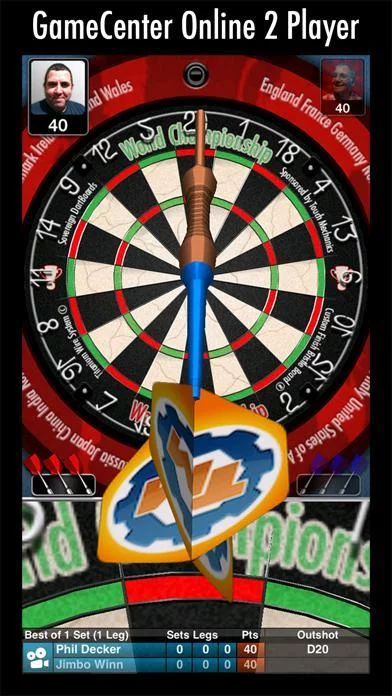 Изображение игры: Bulls i 3D Darts