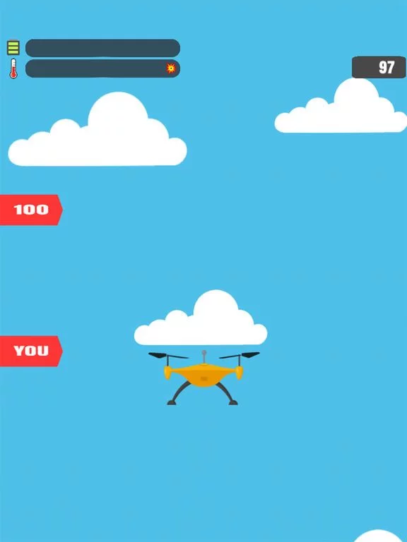 Изображение игры: Drone Sky!