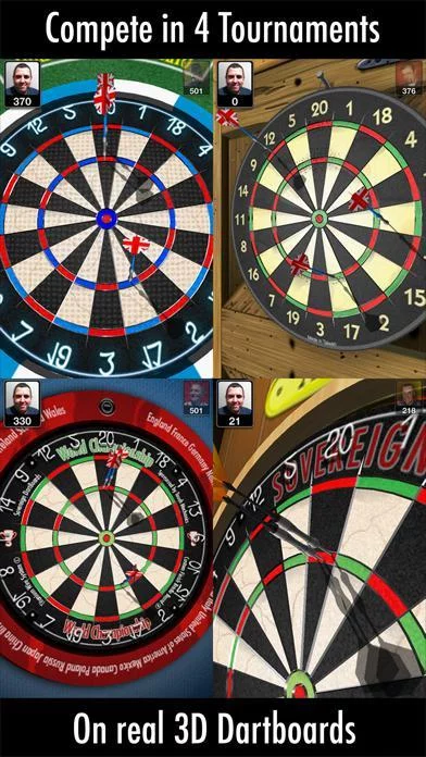 Изображение игры: Bulls i 3D Darts
