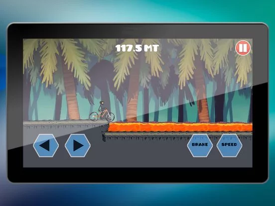 Изображение игры: Stickman Bike Downhill