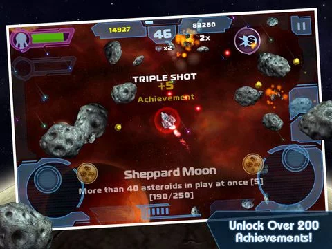 Изображение игры: Asteroids: Gunner +