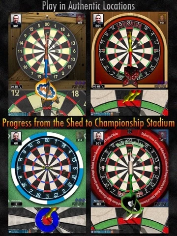 Изображение игры: Bulls i 3D Darts HD