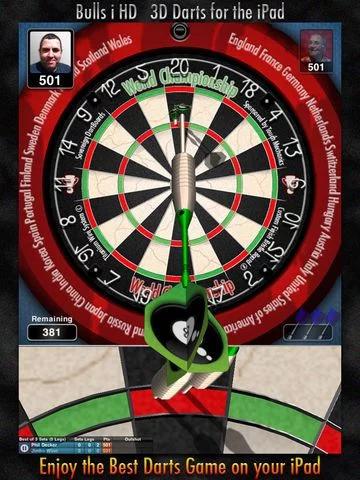 Изображение игры: Bulls i 3D Darts HD