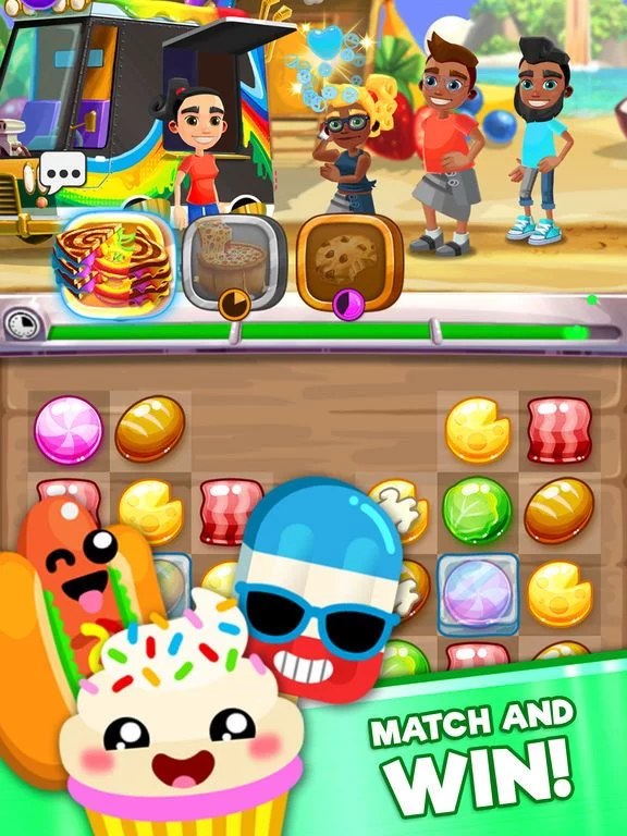 Изображение игры: Foodgod's Food Truck Frenzy