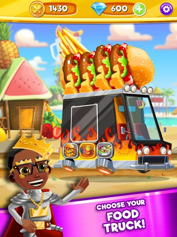 Изображение игры: Foodgod's Food Truck Frenzy