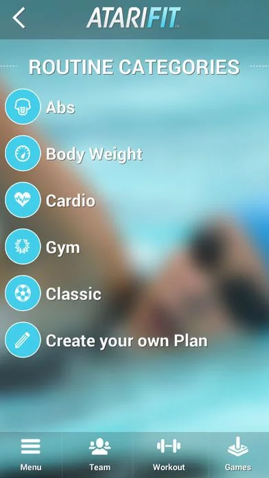 Изображение игры: Atari Fit