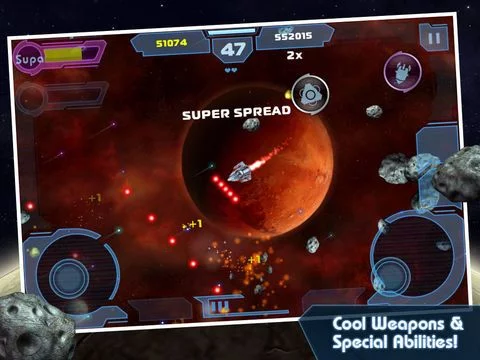 Изображение игры: Asteroids: Gunner