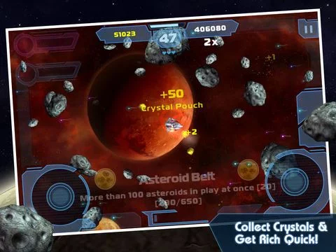 Изображение игры: Asteroids: Gunner