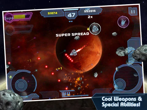 Изображение игры: Asteroids: Gunner