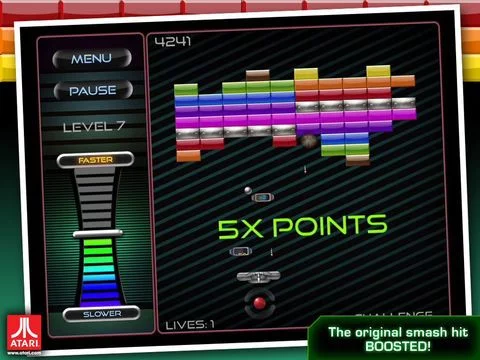 Изображение игры: Breakout: Boost