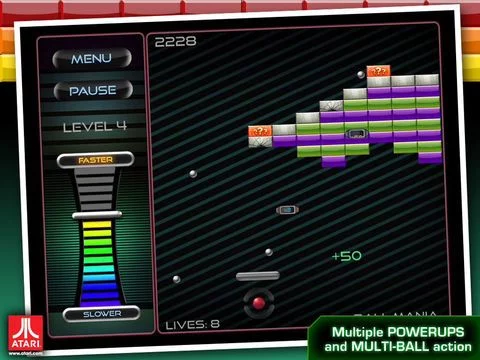 Изображение игры: Breakout: Boost