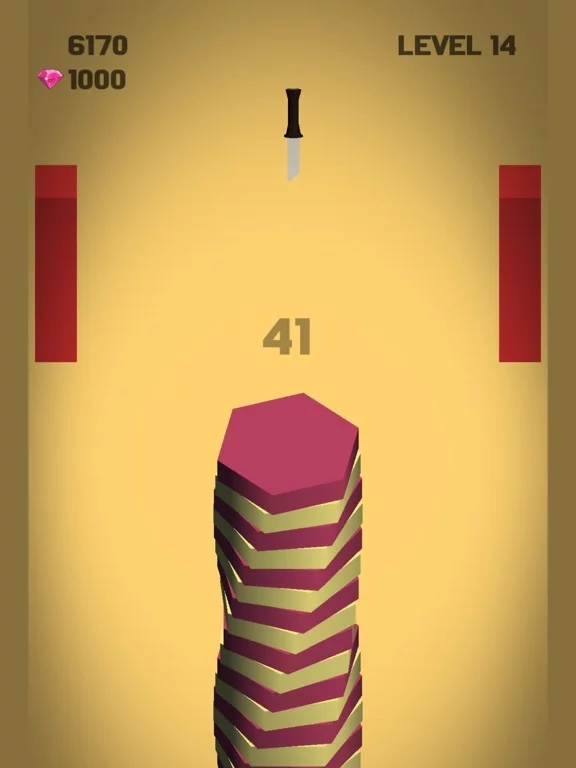 Изображение игры: Knife vs Stack