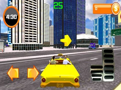Изображение игры: Taxi Driver Simulator