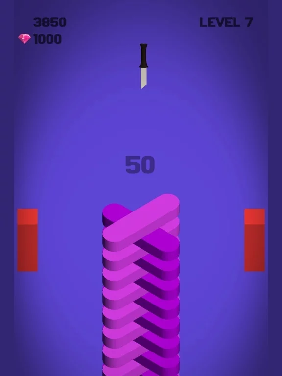 Изображение игры: Knife vs Stack