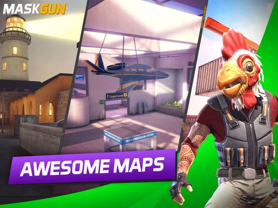 Изображение игры: MaskGun Multiplayer FPS