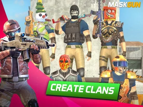 Изображение игры: MaskGun Multiplayer FPS