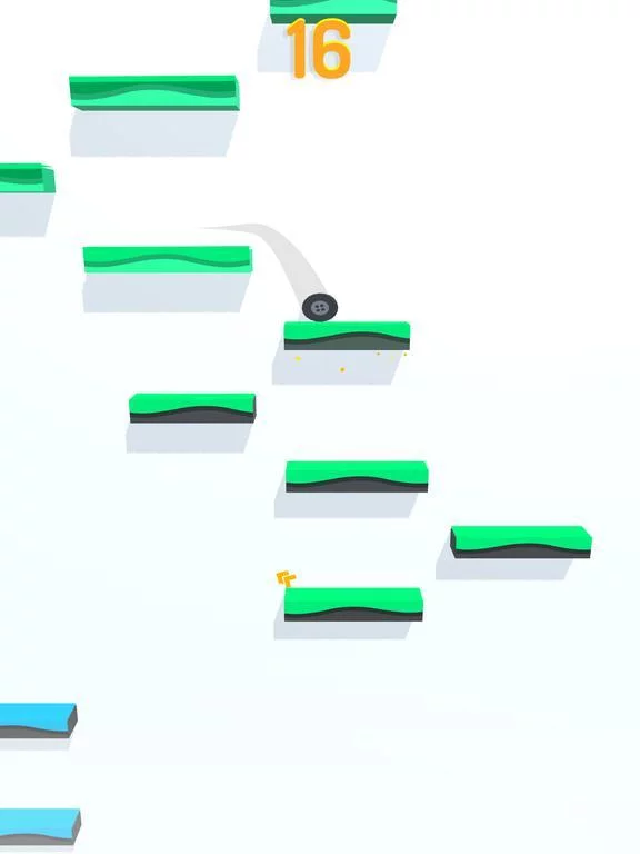 Изображение игры: Falling Wheel!