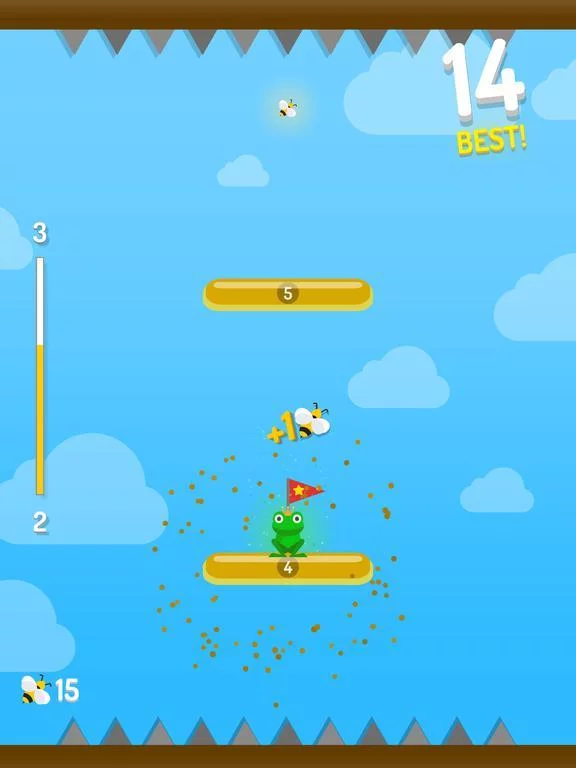 Изображение игры: Jump Frog!