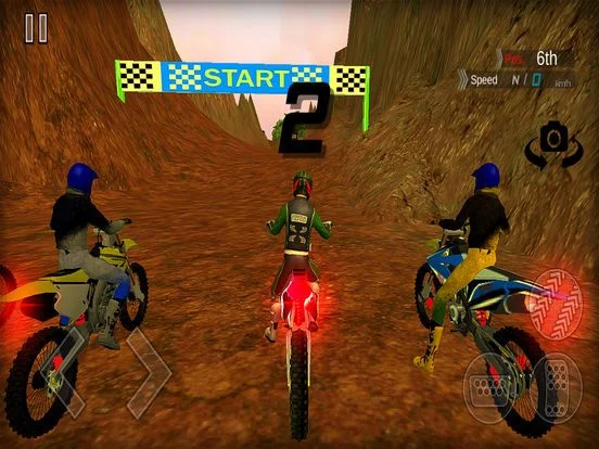 Изображение игры: X Speed Moto Racing