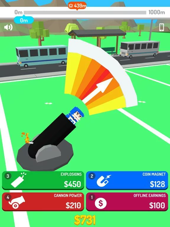 Изображение игры: Cannon Man!