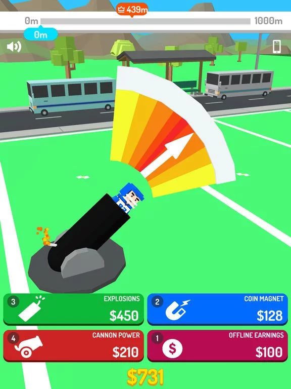 Изображение игры: Cannon Man!