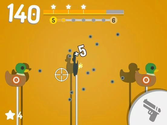 Изображение игры: Shoot the Ducks