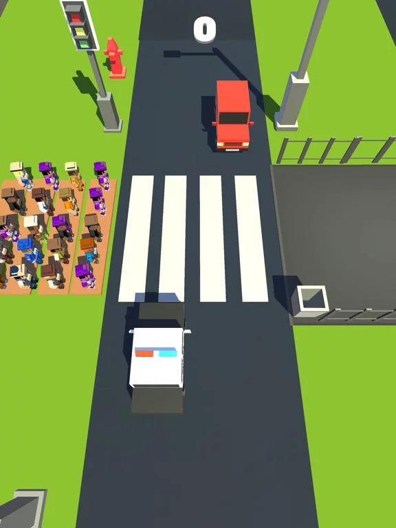 Изображение игры: Cross The Road!