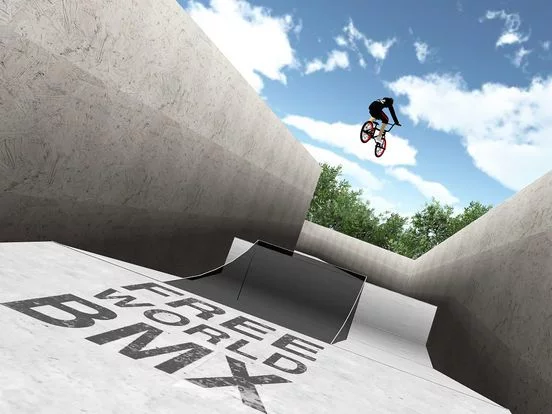 Изображение игры: Free World BMX