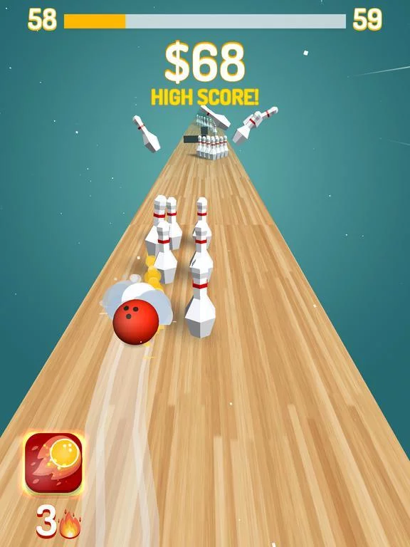 Изображение игры: Infinite Bowling!