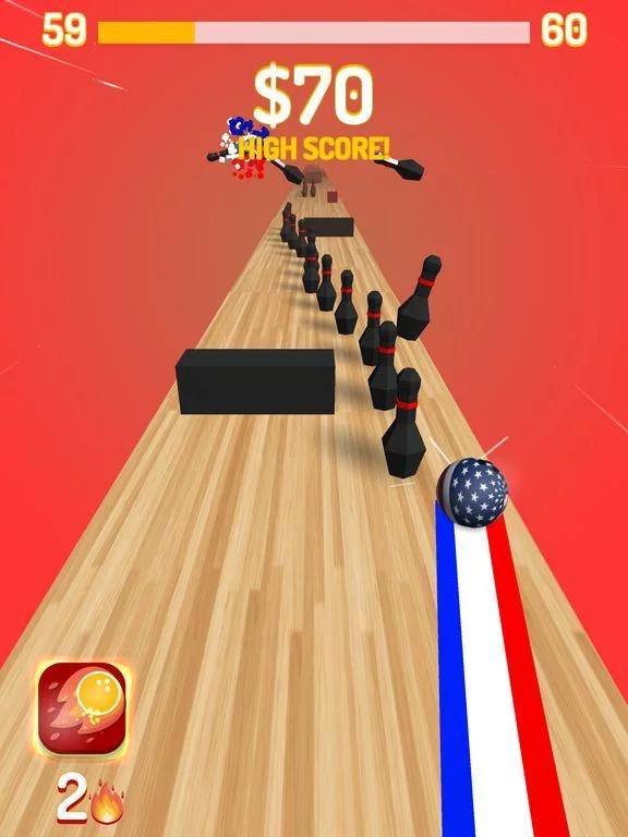 Изображение игры: Infinite Bowling!