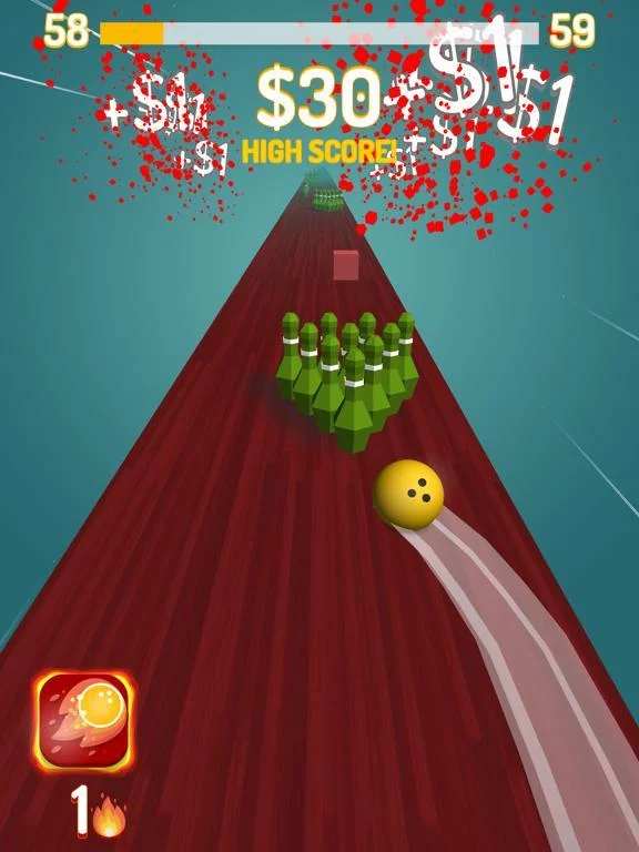 Изображение игры: Infinite Bowling!