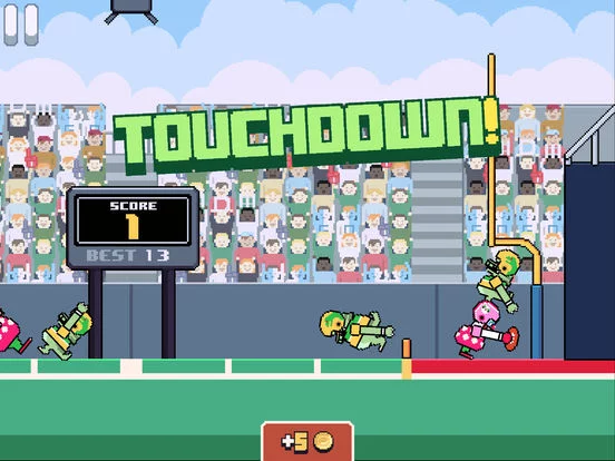 Изображение игры: Touchdowners