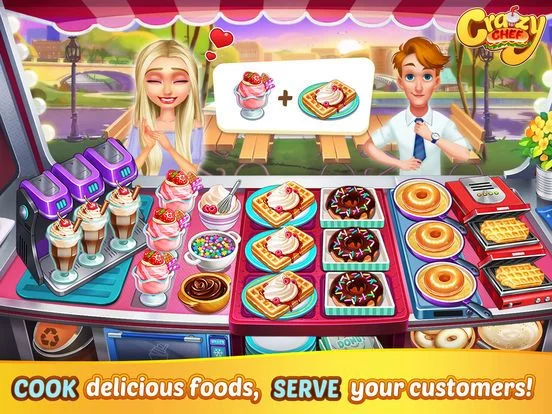 Изображение игры: Crazy Chef Cooking Games