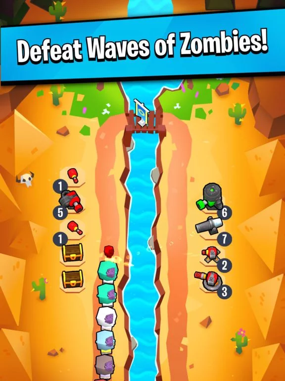 Изображение игры: Merge TD: Idle Tower Defense