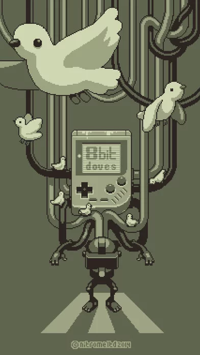 Изображение игры: 8bit Doves